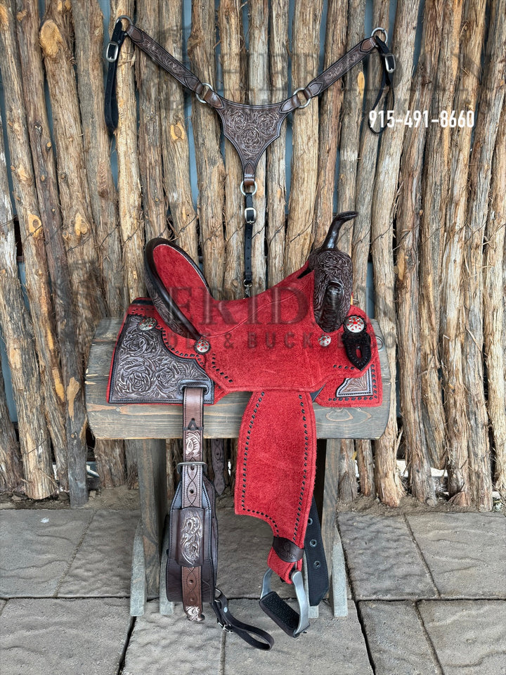 $1,475 - 15" Sheridan AirLite Barrel Racing Saddle 20lbs