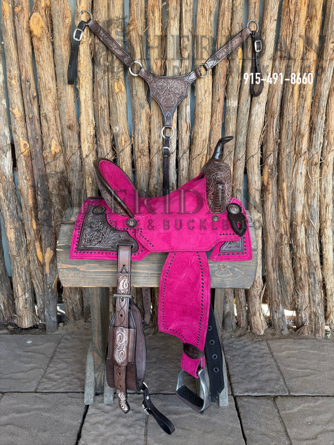 $1,475 - 15.5" Sheridan AirLite Barrel Racing Saddle 20lbs