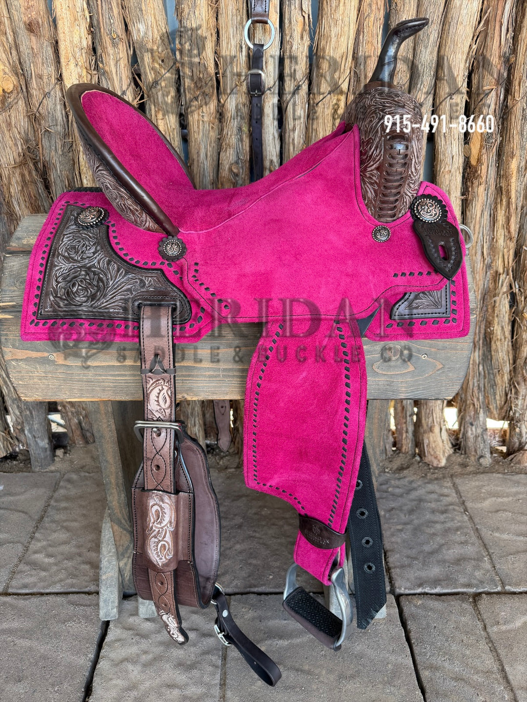 $1,475 - 15.5" Sheridan AirLite Barrel Racing Saddle 20lbs