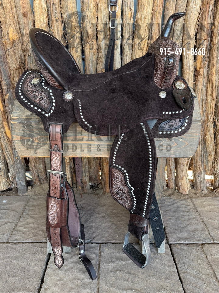 $1,495 - 17" Sheridan AirLite Barrel Racing Saddle 20lbs