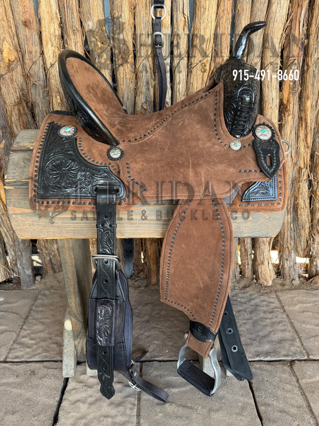 $1,475 - 14.5" Sheridan AirLite Barrel Racing Saddle 20lbs