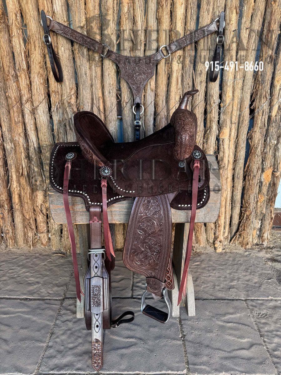 $1,180 - 15.5" Sheridan Barrel Racing Saddle 20lbs