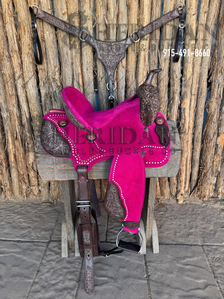 $1,250 - 14" Sheridan AirLite Barrel Racing Saddle 20lbs