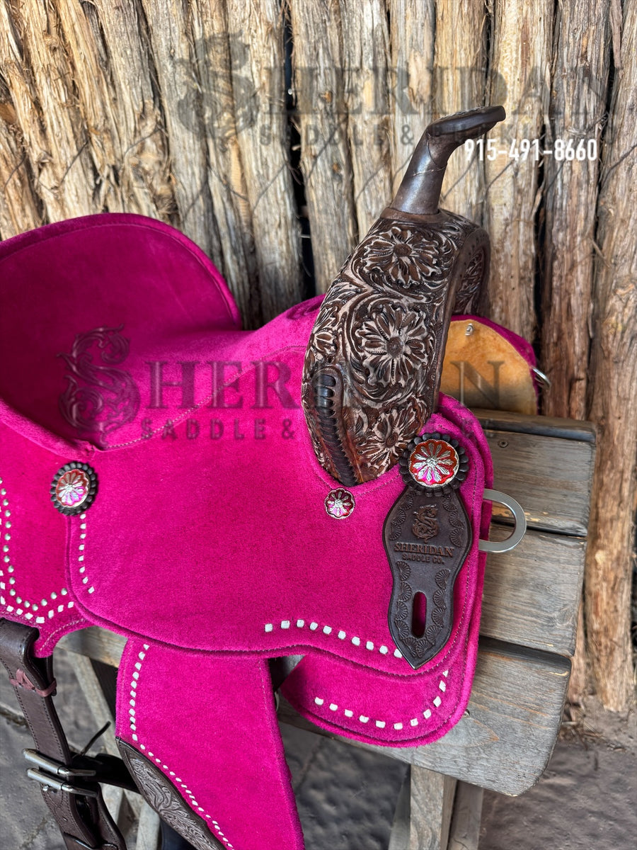 $1,180 - 14.5" Sheridan Barrel Racing Saddle 20lbs