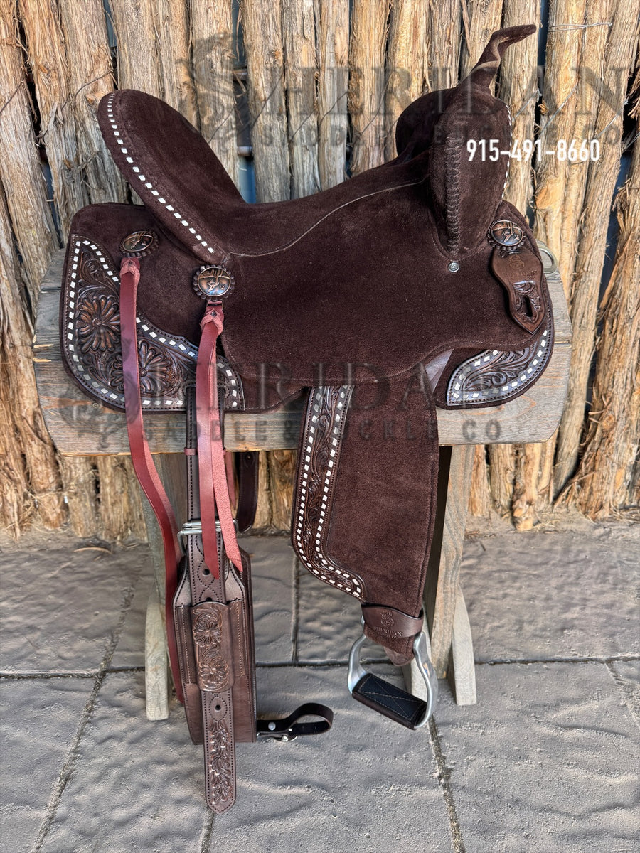 $1,180 - 15.5" Sheridan Defender Barrel Racing Saddle