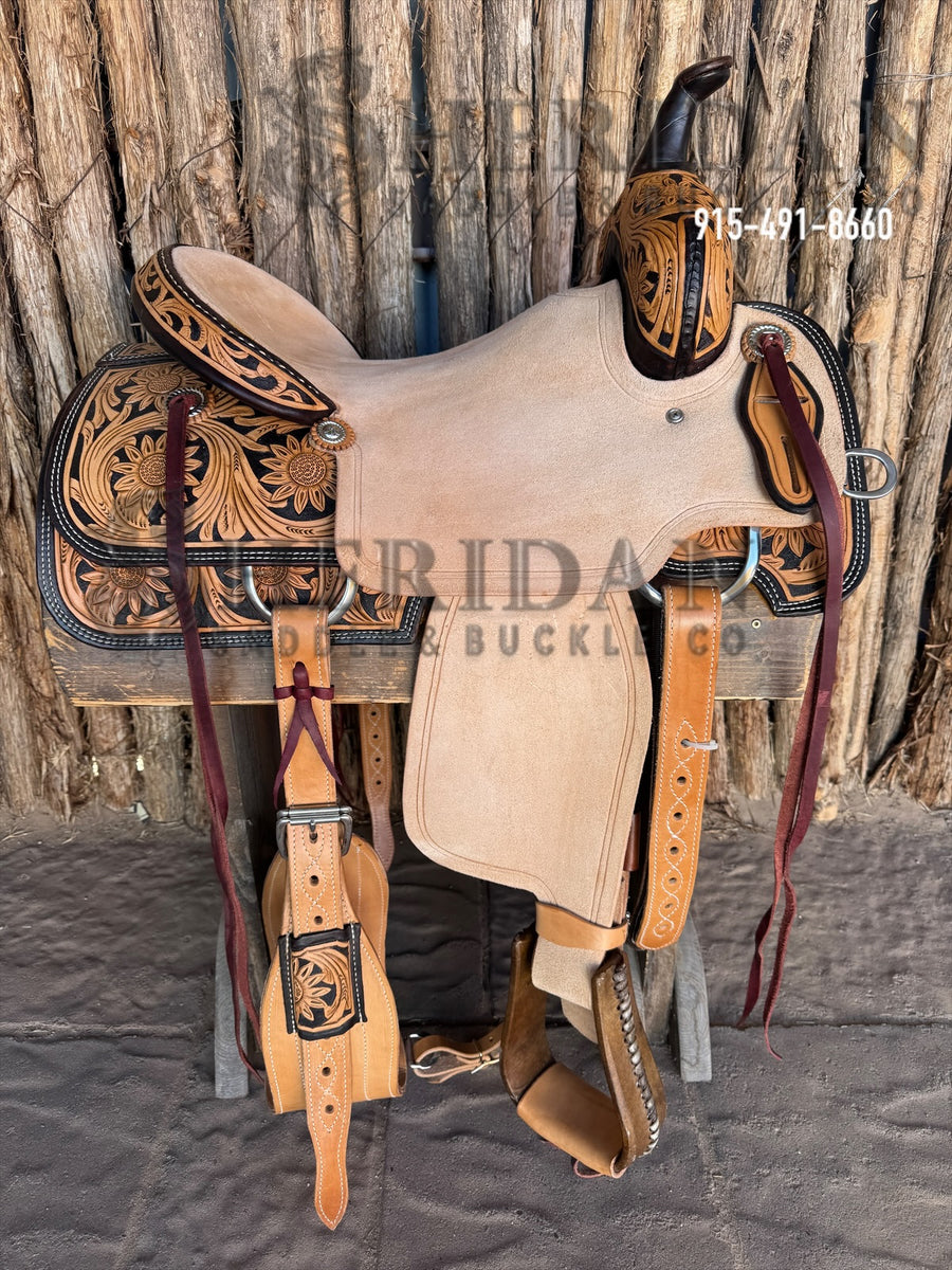 $980- 16" Sheridan Cutter Saddle