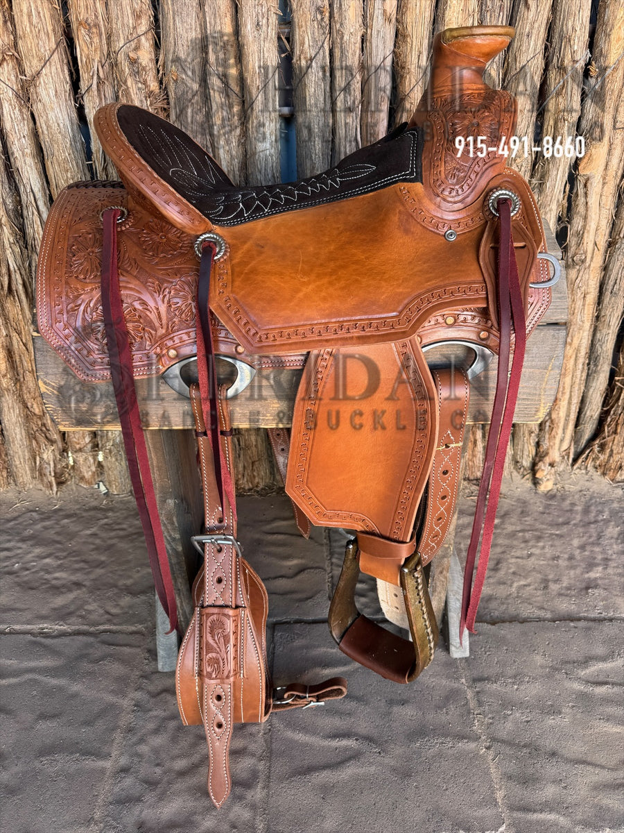 $950- 15.5" Sheridan Lady Wade Saddle