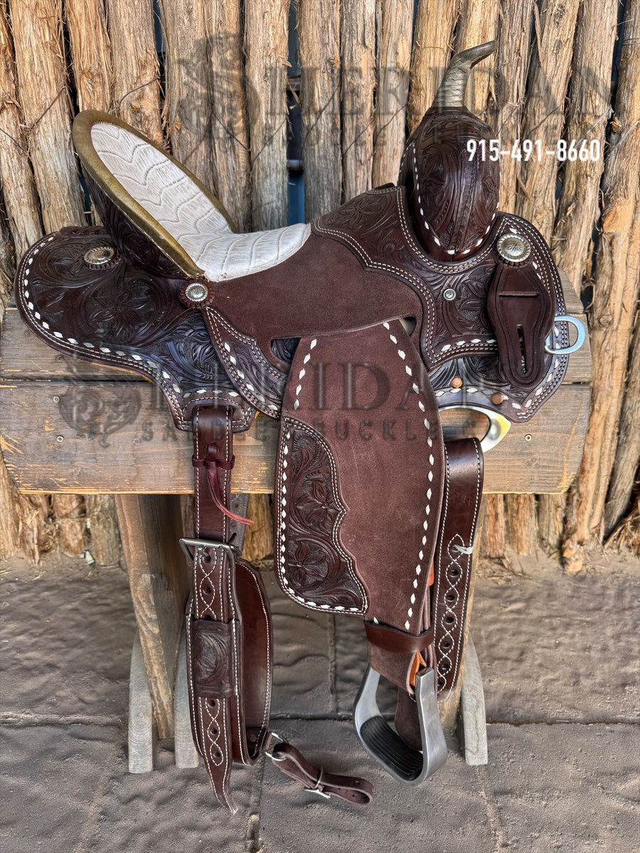 $1,250- 15” Sheridan Barrel Racing Saddle