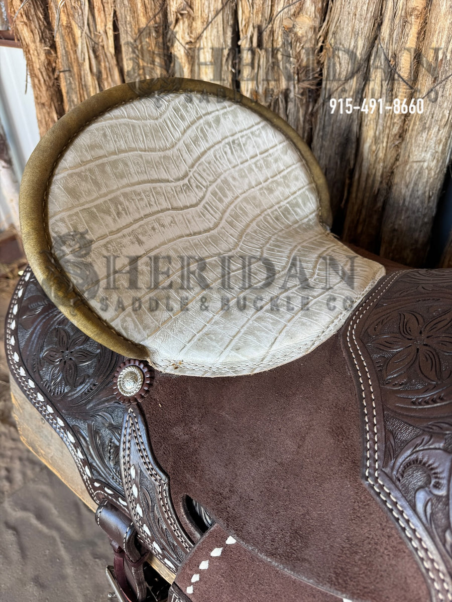 $1,250- 15” Sheridan Barrel Racing Saddle