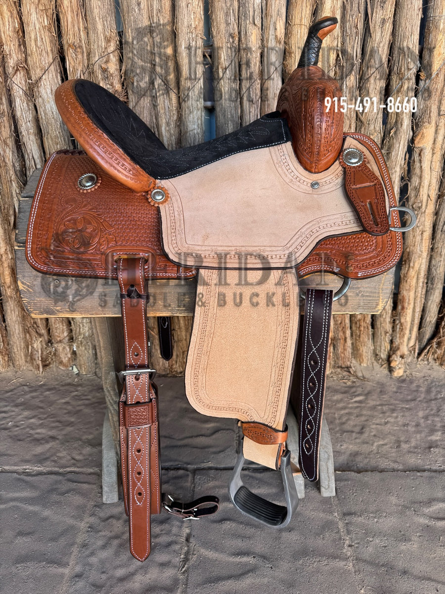 $715- 15" Sheridan Barrel Racing Saddle