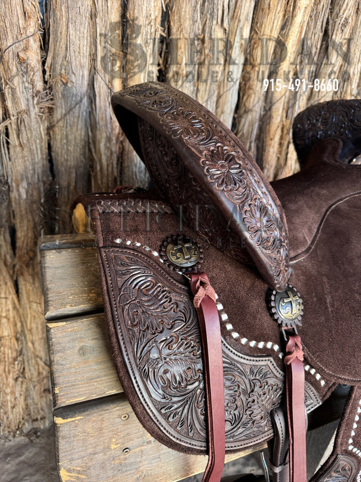 Sheridan AirLite Defender Barrel Racing Saddle