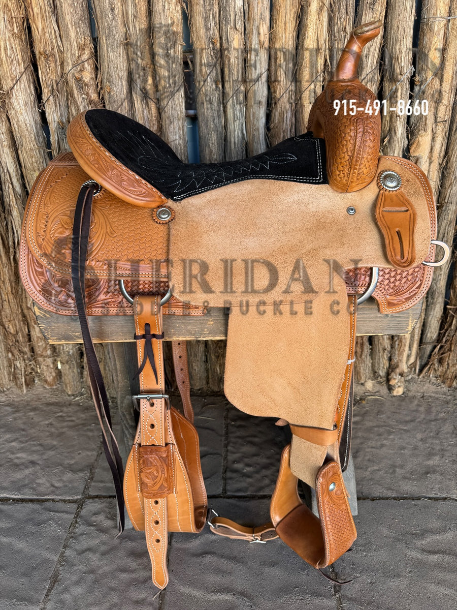 $850- 16" Sheridan Cutter Saddle