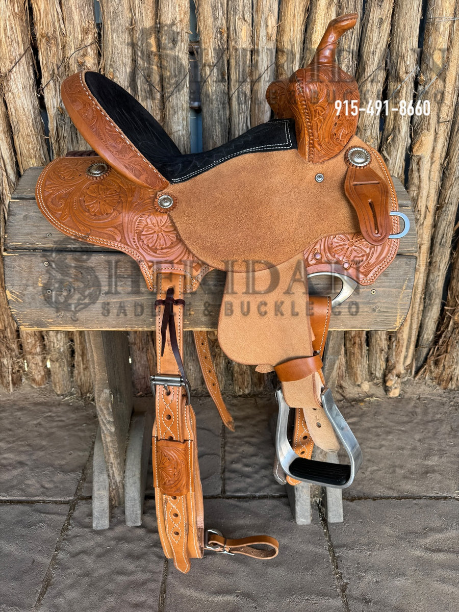 $790 - 14" Sheridan Beartrap Barrel Racing Saddle