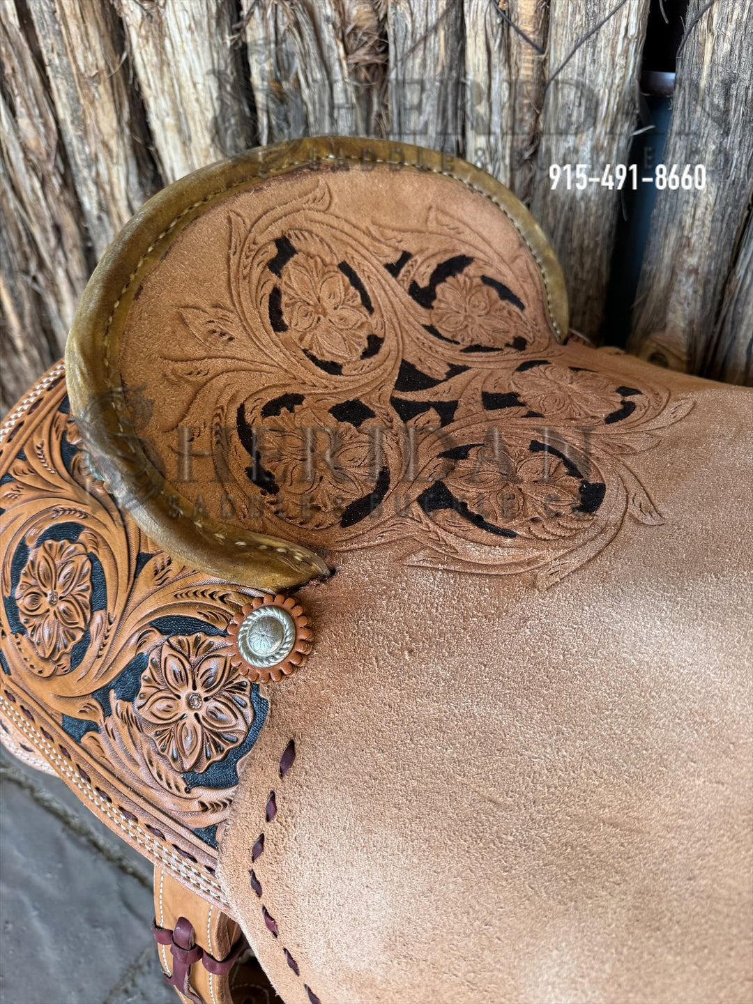 $1,075- 16.5" Sheridan Team Roper Saddle
