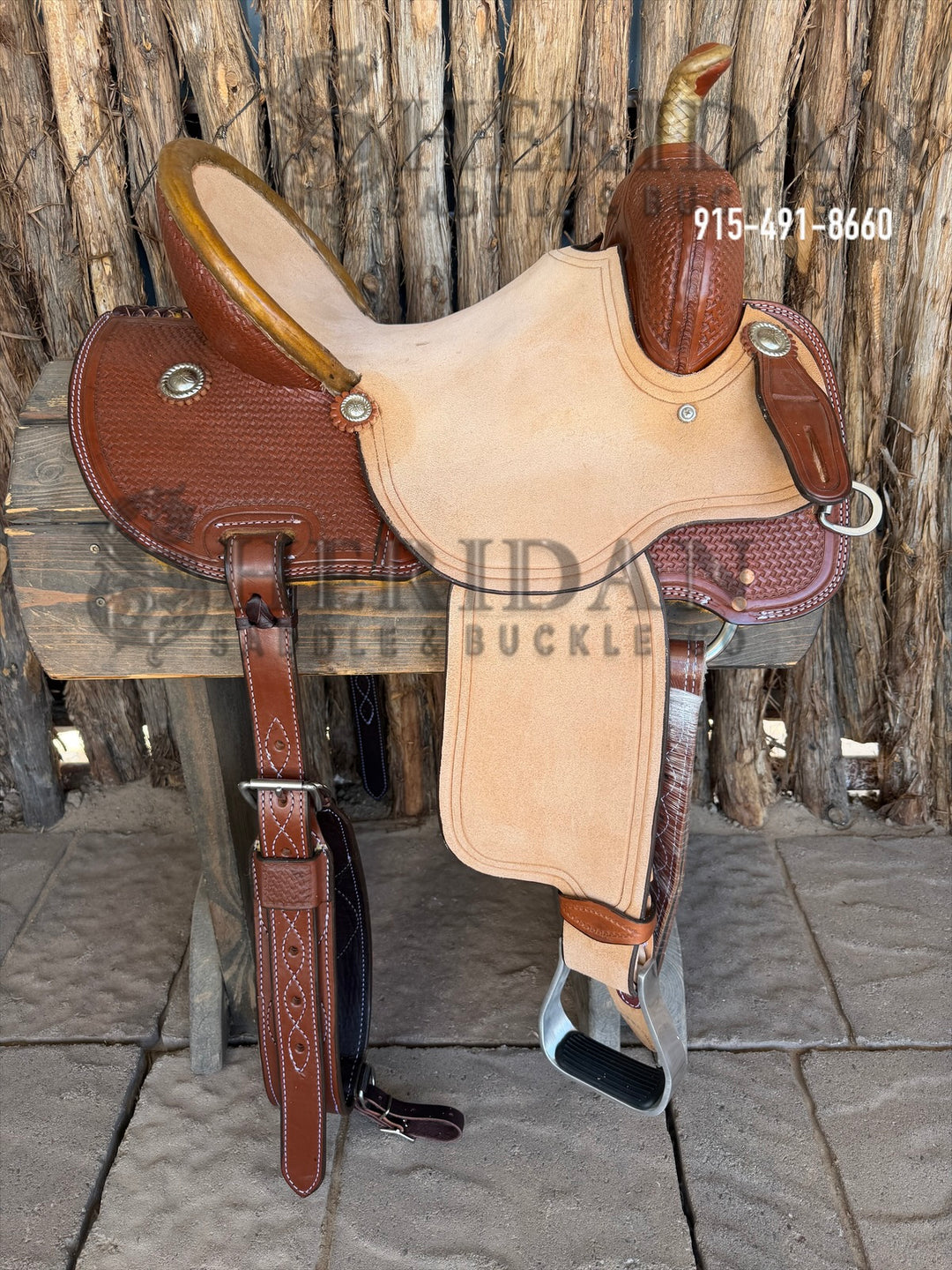 $715- 14.5" Sheridan Barrel Racing Saddle