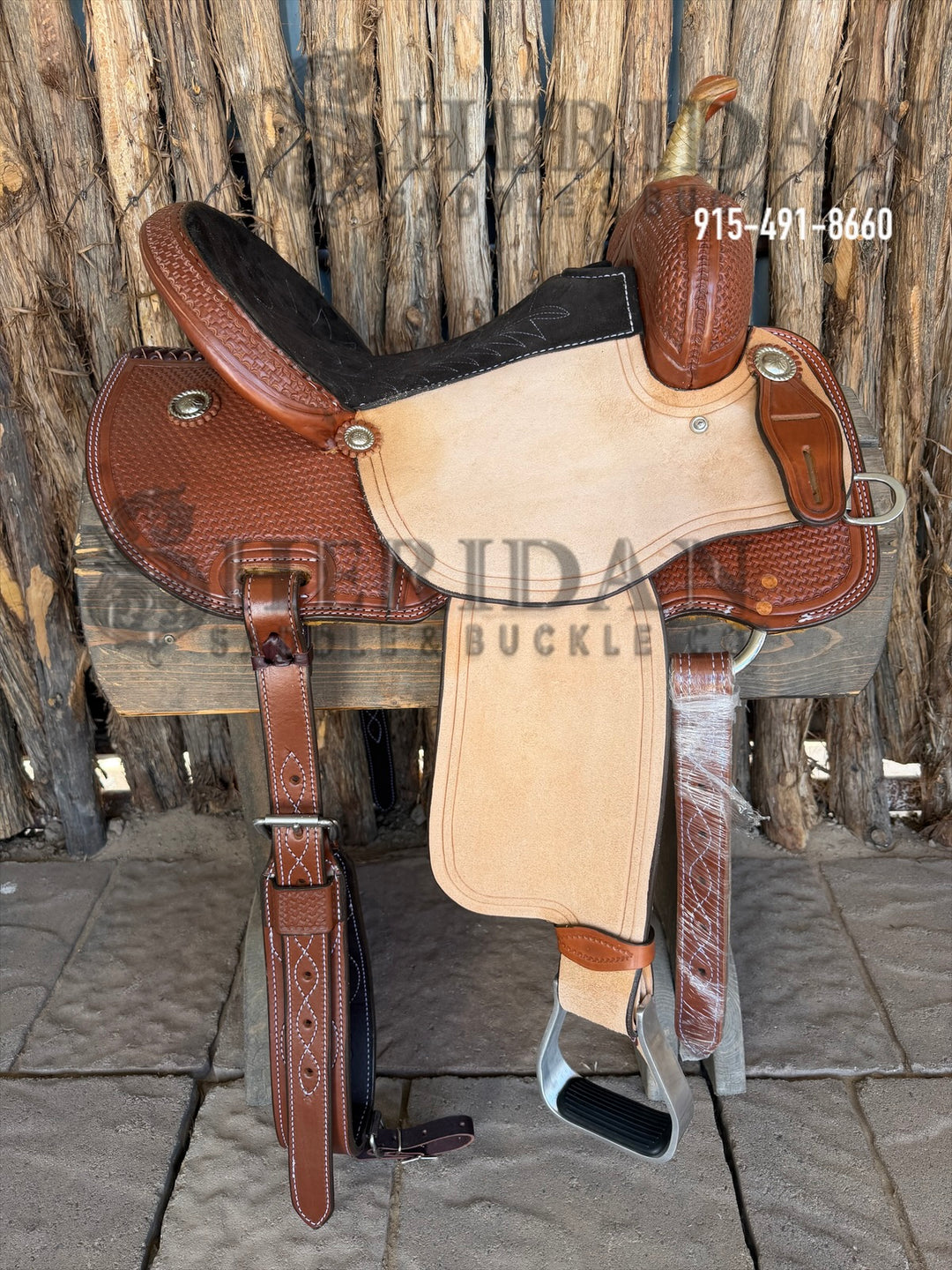 $715- 15" Sheridan Barrel Racing Saddle