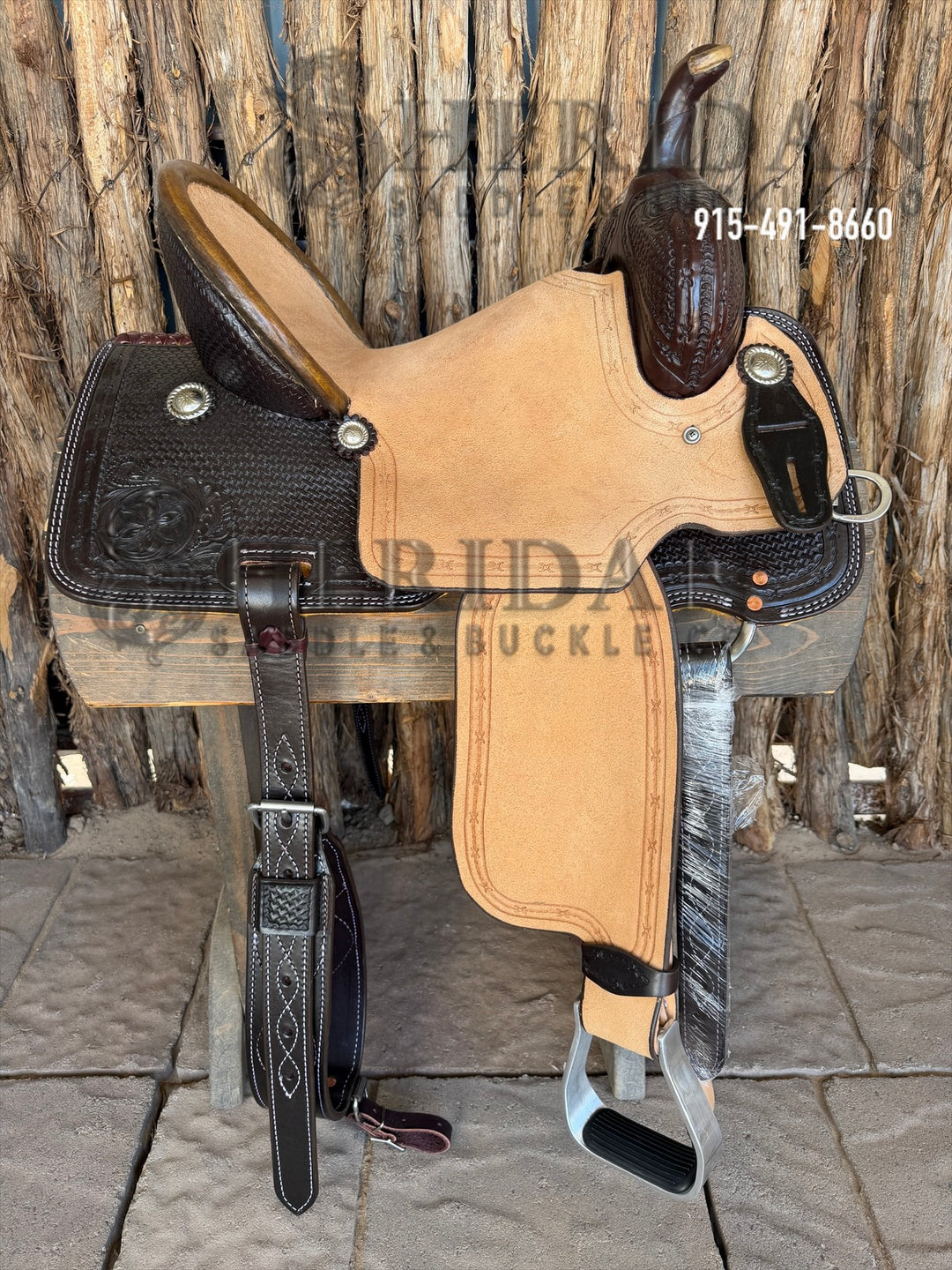 $950- 14.5" Sheridan Barrel Racing Saddle 4 Tall Horn