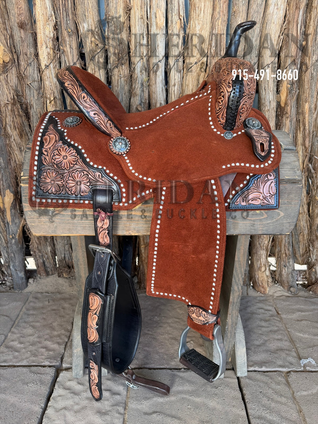 $1,475 - 14" Sheridan AirLite Barrel Racing Saddle 20lbs (Copy)