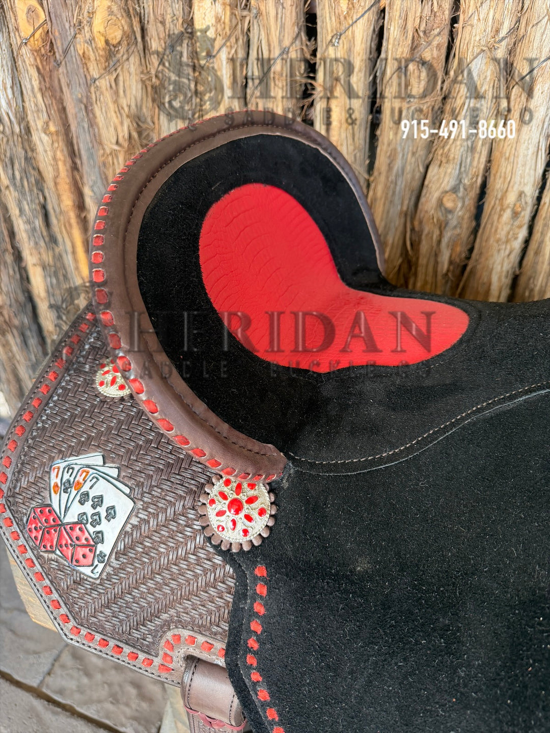 $1,550 - 15" Sheridan AirLite Barrel Racing Saddle 20lbs
