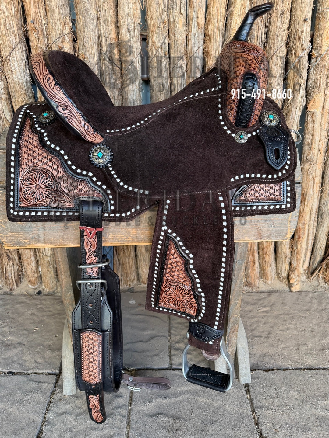 $1,250 - 15" Sheridan AirLite Barrel Racing Saddle 20lbs