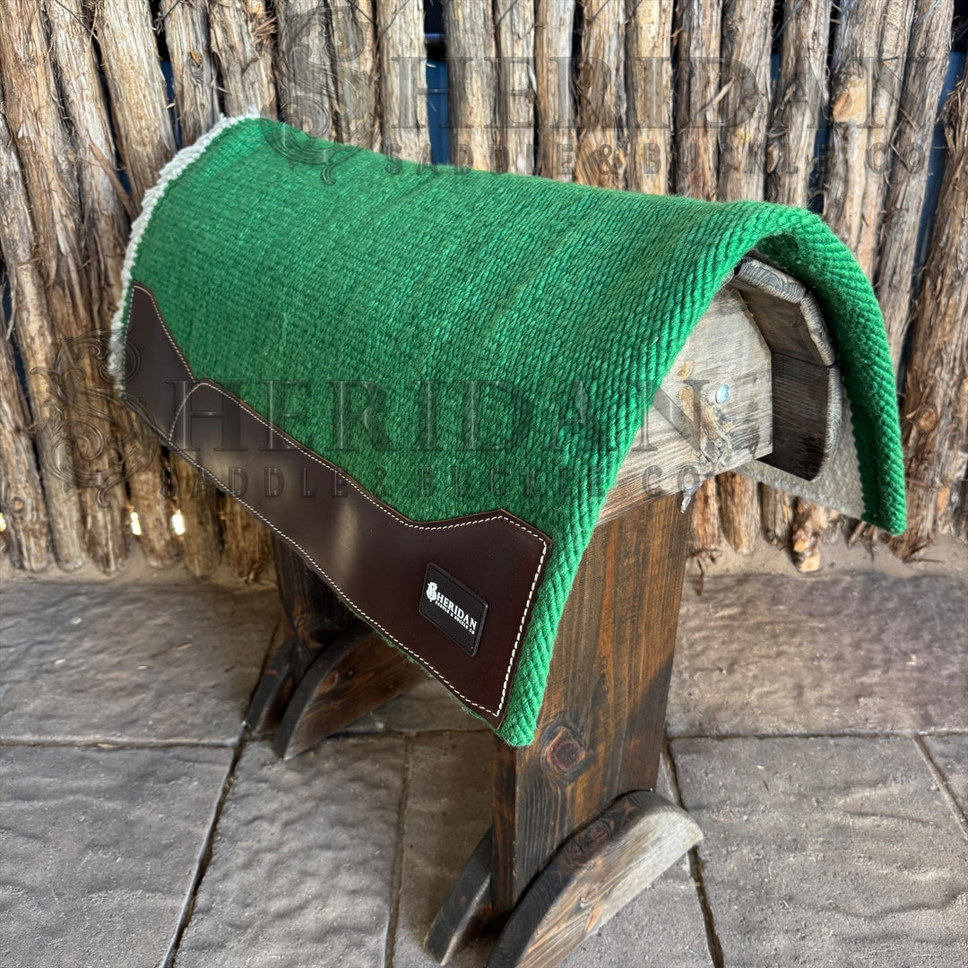 Green Sheridan Soft Wool Blanket
