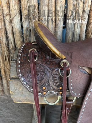 $1,150- 15.5" Sheridan Mule Ranch Saddle