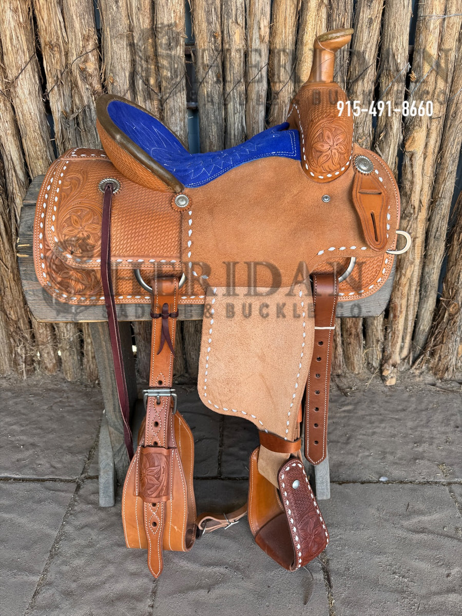 $950- 14" Sheridan Team Roper Saddle