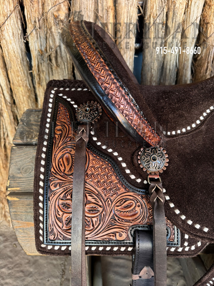Sheridan AirLite Barrel Racing Saddle