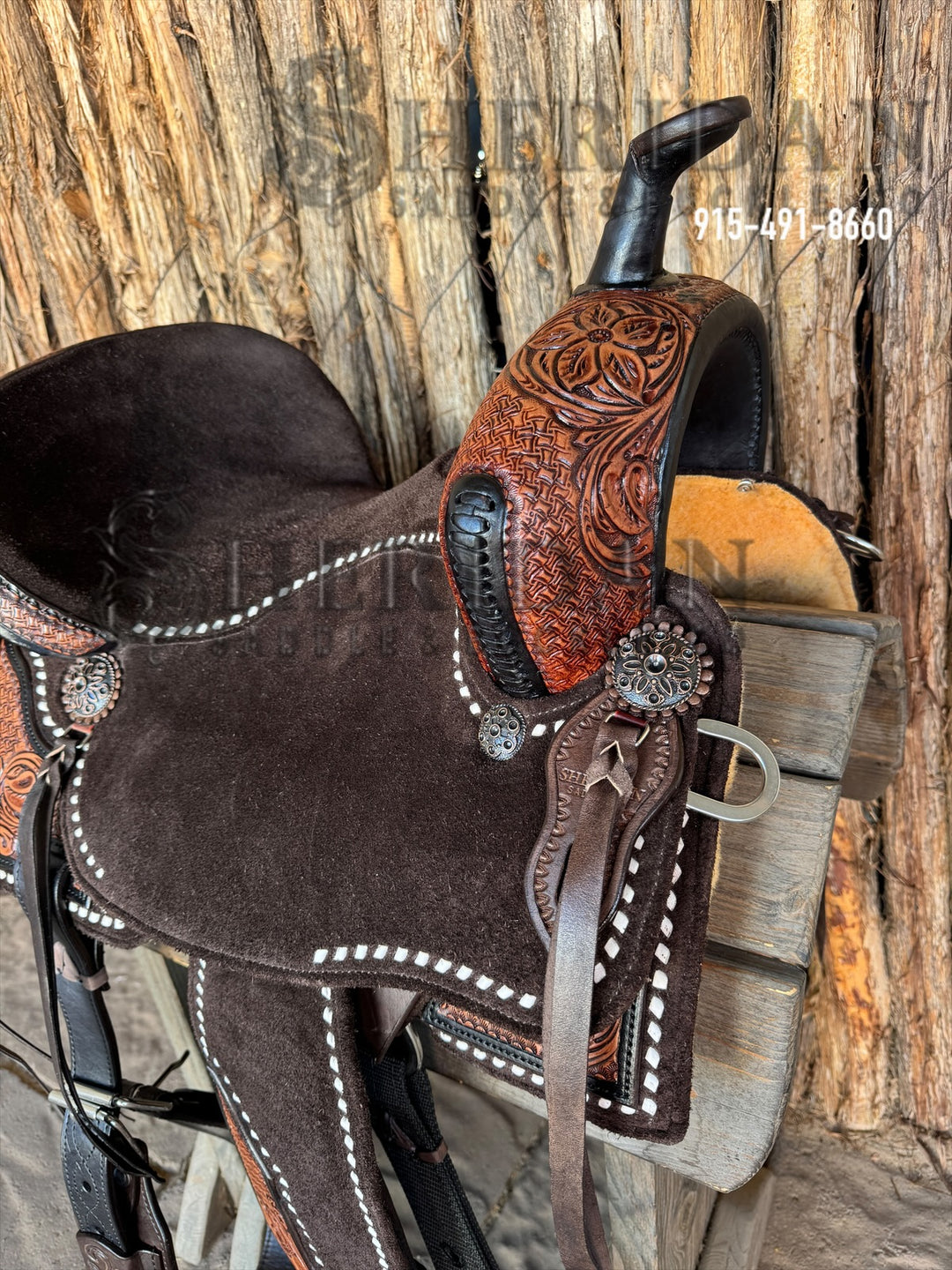 Sheridan AirLite Barrel Racing Saddle