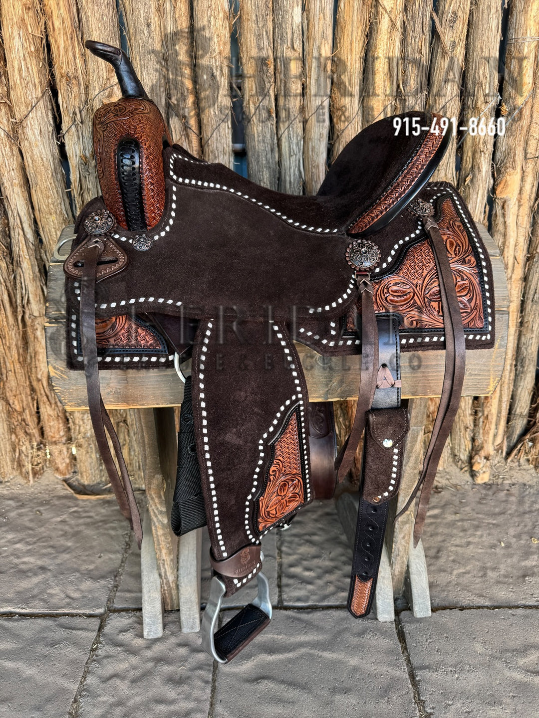 Sheridan AirLite Barrel Racing Saddle