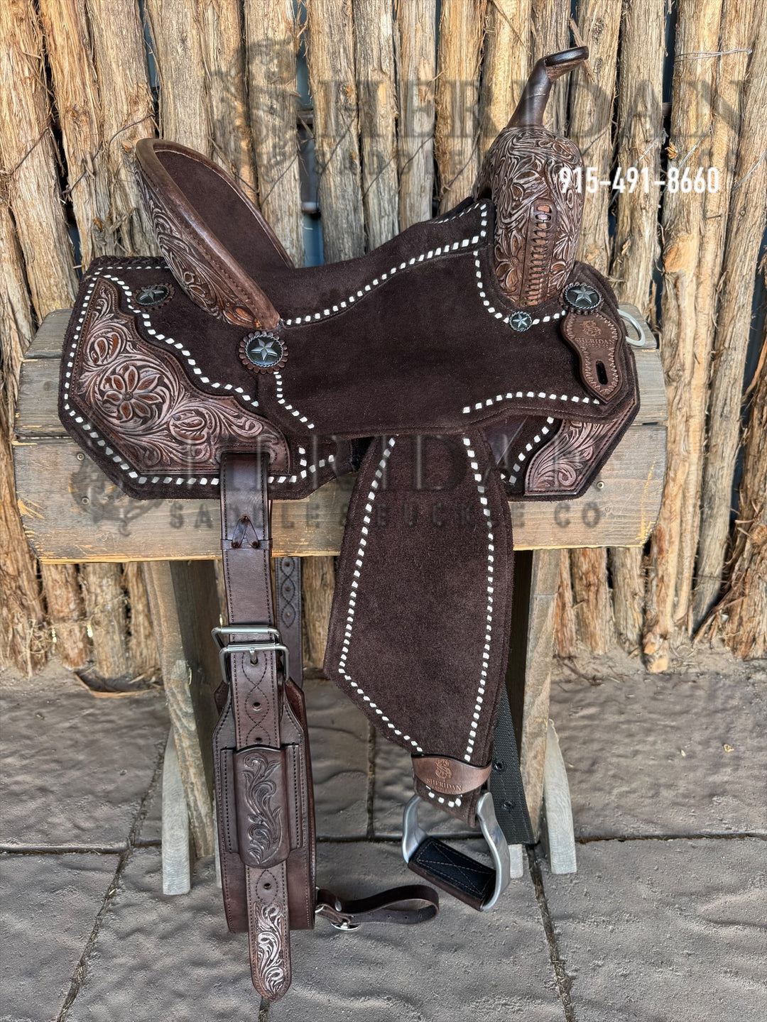 Sheridan AirLite Barrel Racing Saddle