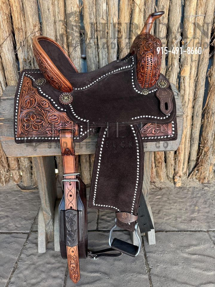 Sheridan AirLite Barrel Racing Saddle