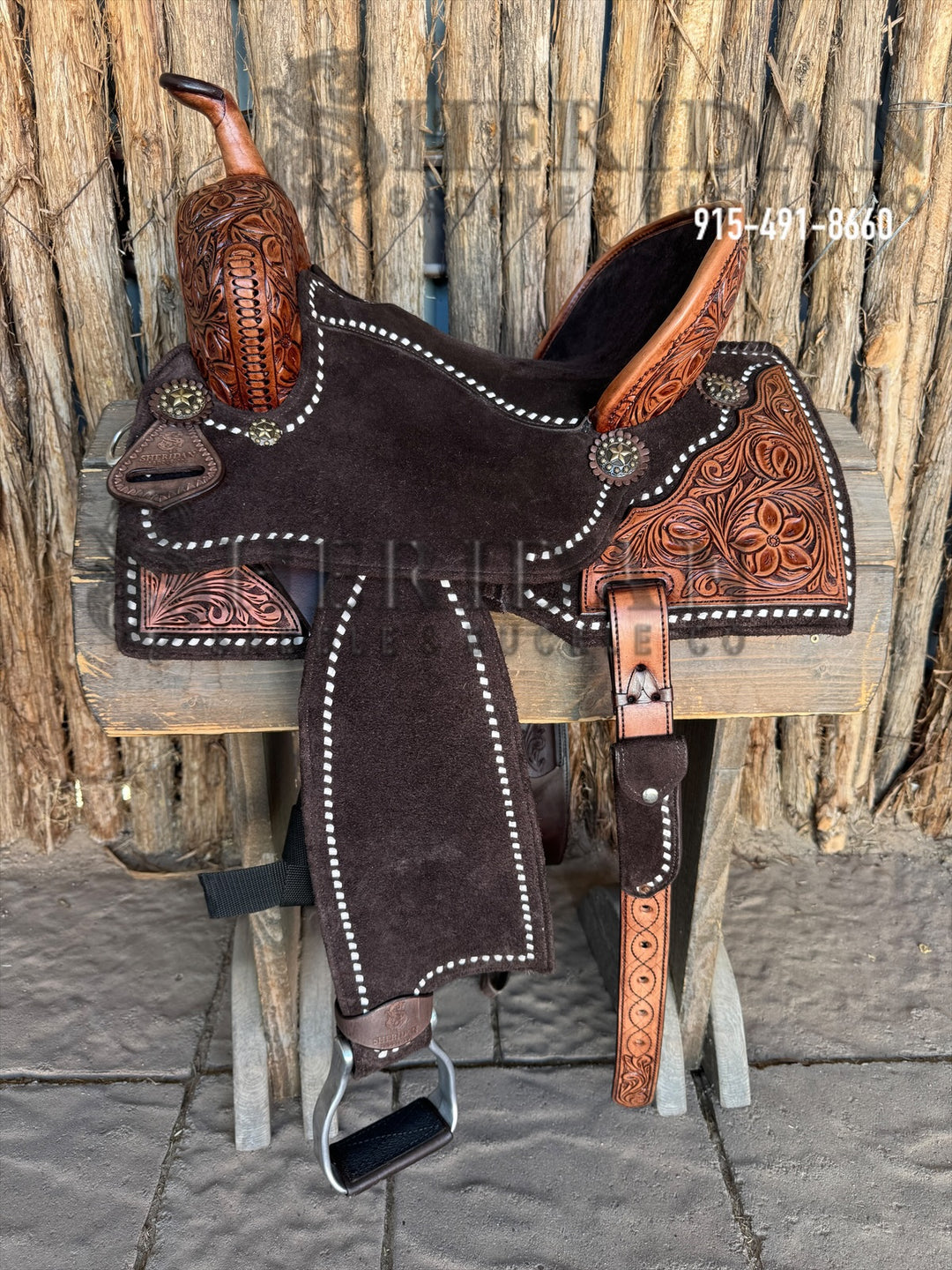 Sheridan AirLite Barrel Racing Saddle