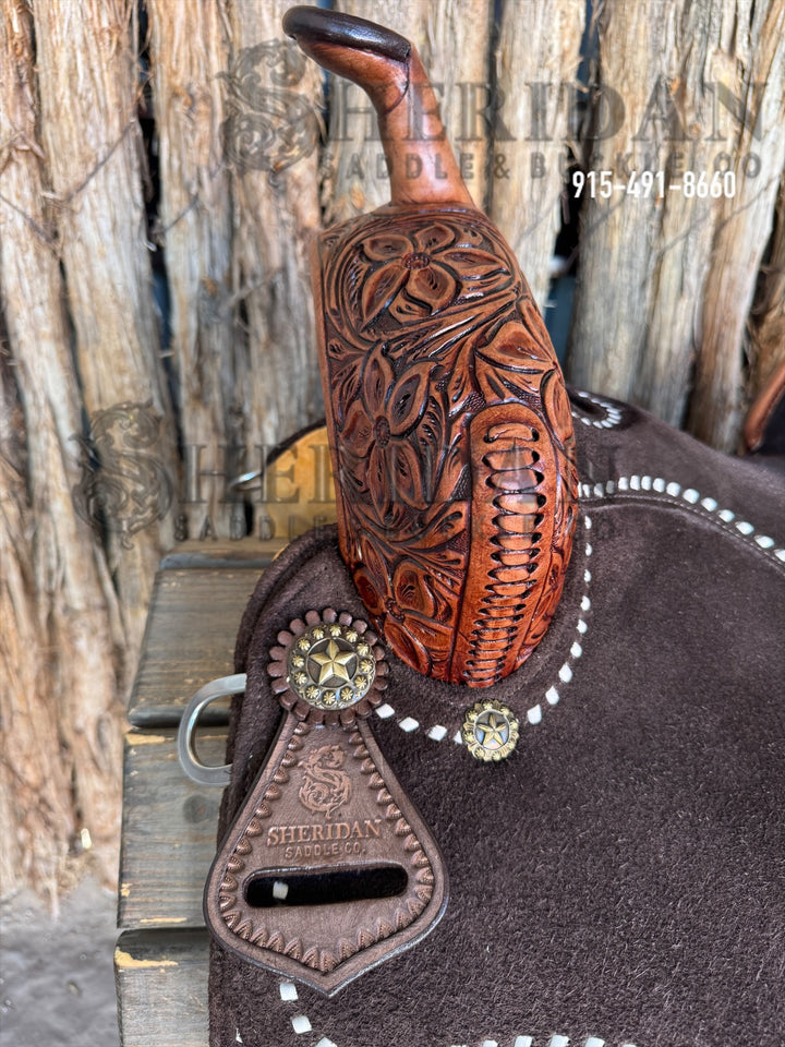 Sheridan AirLite Barrel Racing Saddle