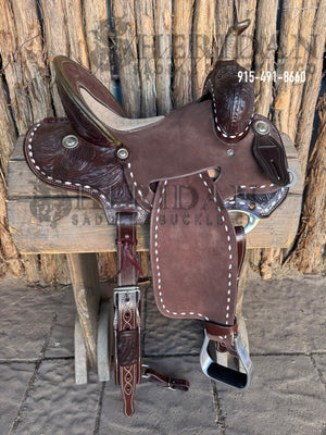 $1,250- 14.5" Sheridan Barrel Racing Saddle Strip Down Tall Horn