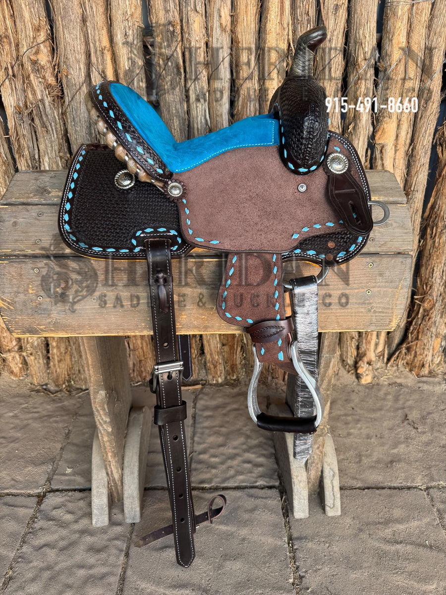 10" Sheridan Youth Barrel Racing Saddle