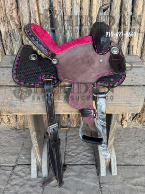 10" Sheridan Youth Barrel Racing Saddle