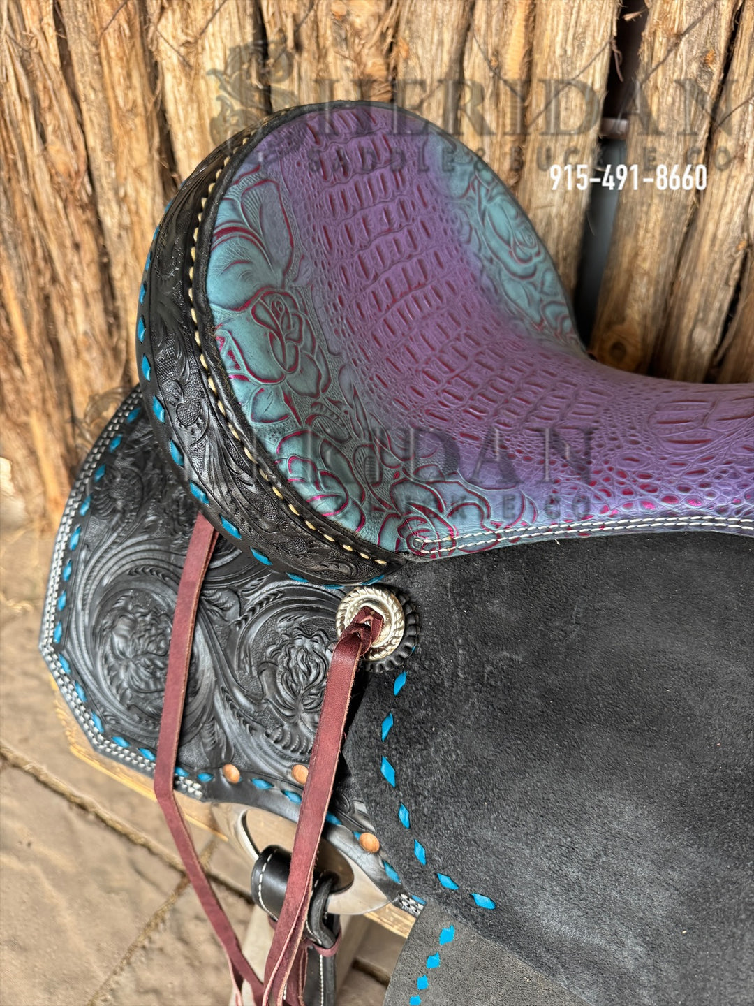 $1,250- 14” Sheridan Barrel Racing Saddle Tall Horn
