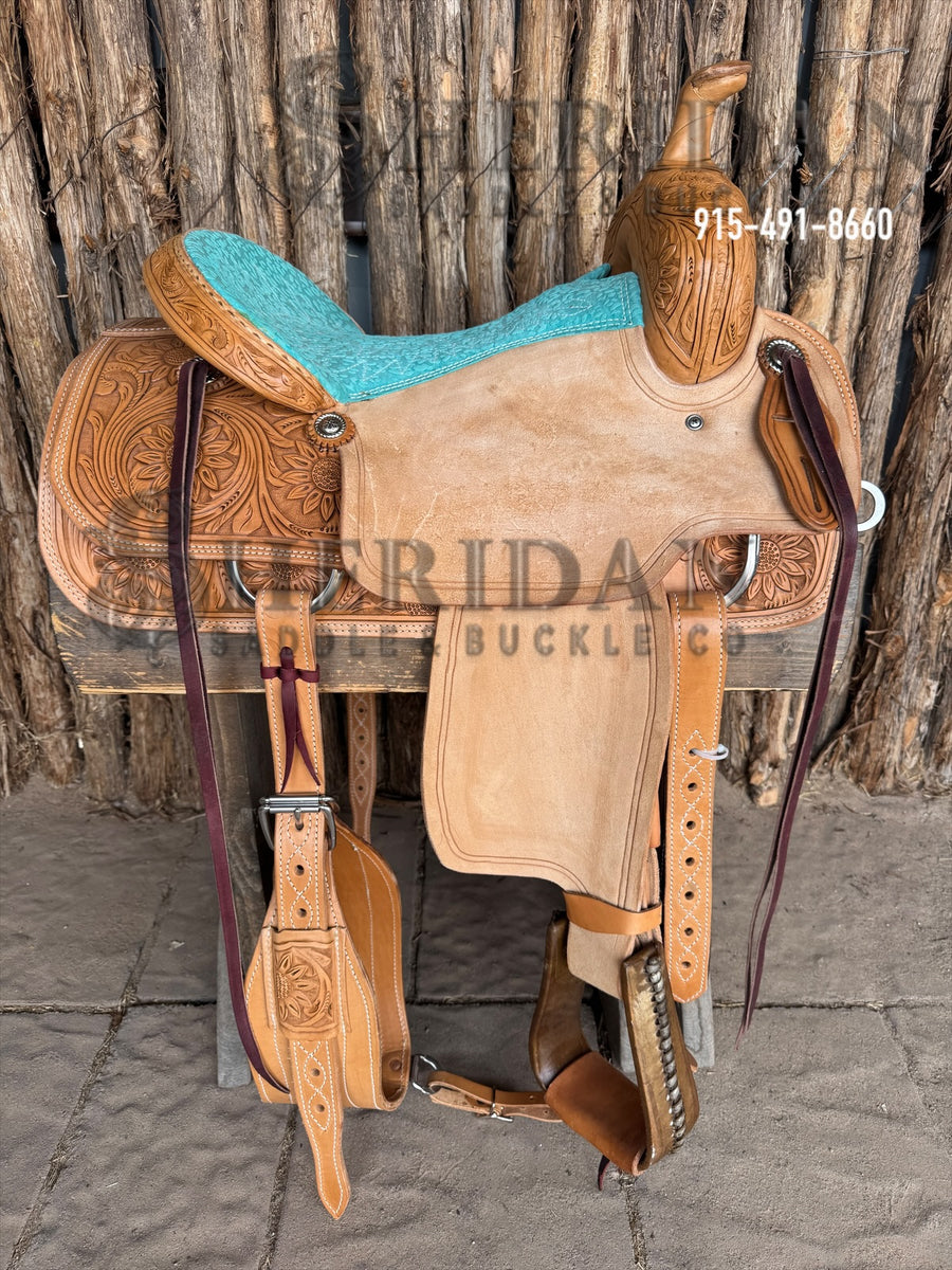 $1040- 15" Sheridan Ranch Cutter Saddle