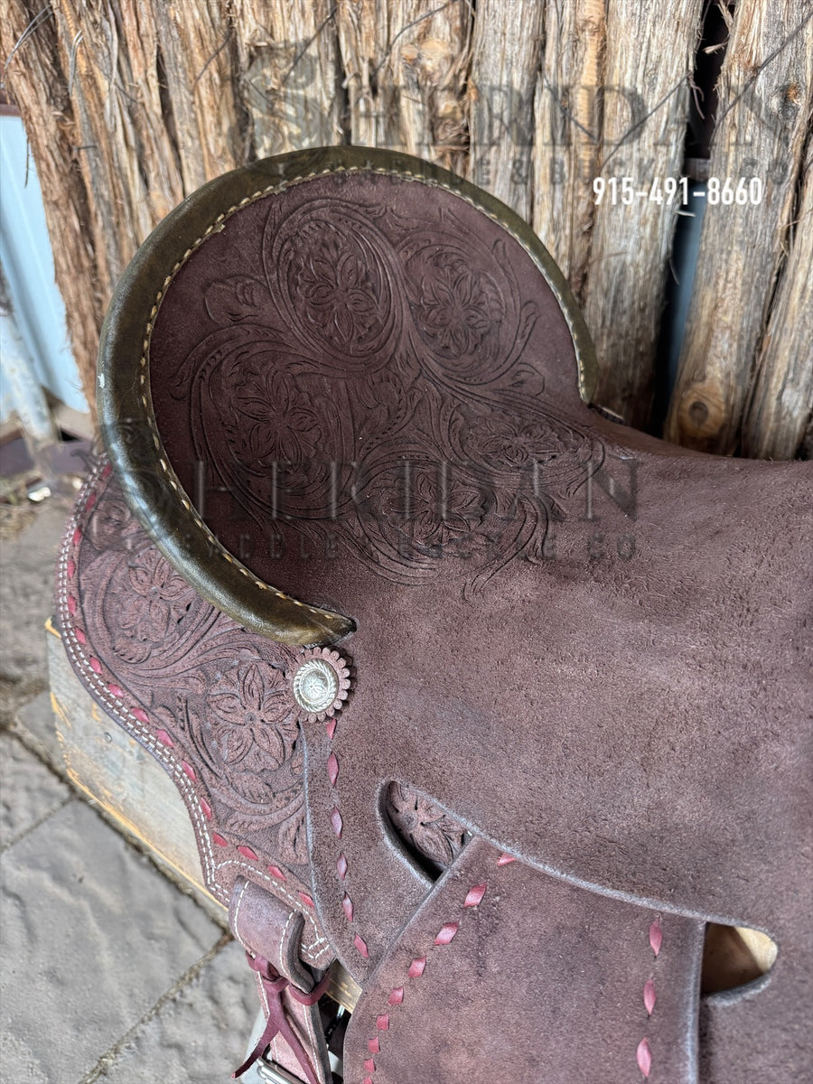 $1,140- 14" Sheridan Barrel Racing Saddle Strip Down