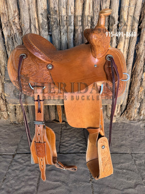 $850 - 14.5” Sheridan Beartrap Saddle