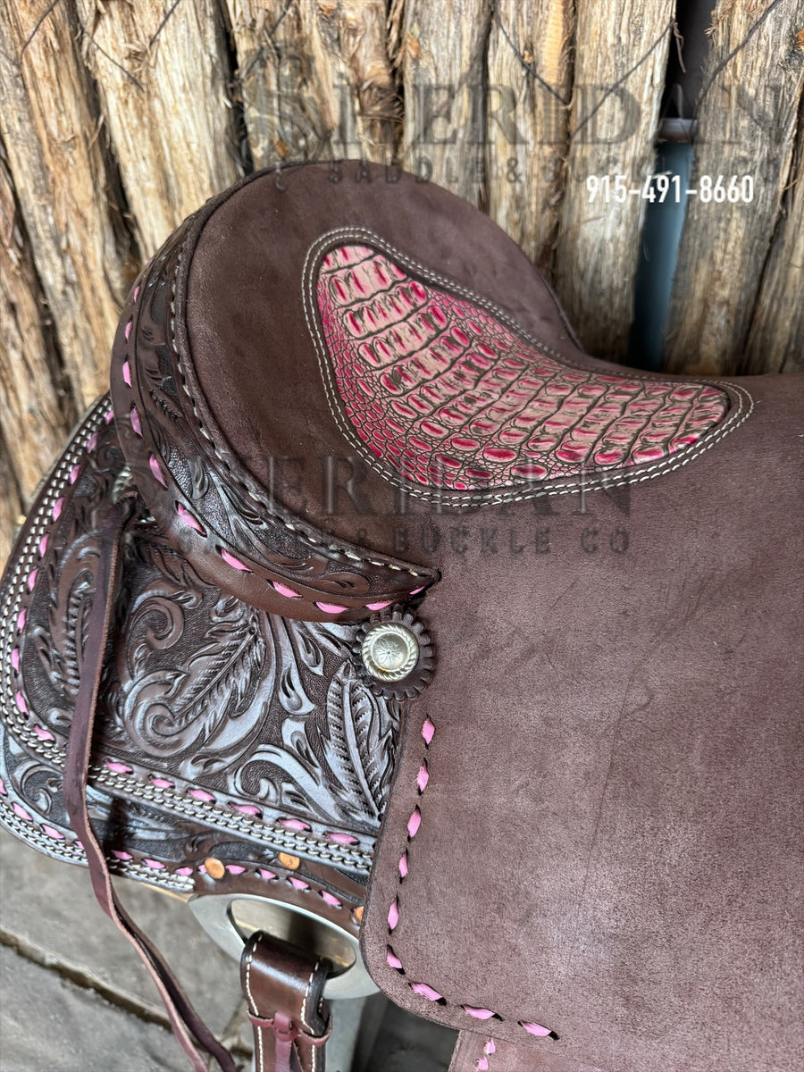 $1,300- 14.5" Sheridan Team Roper Saddle