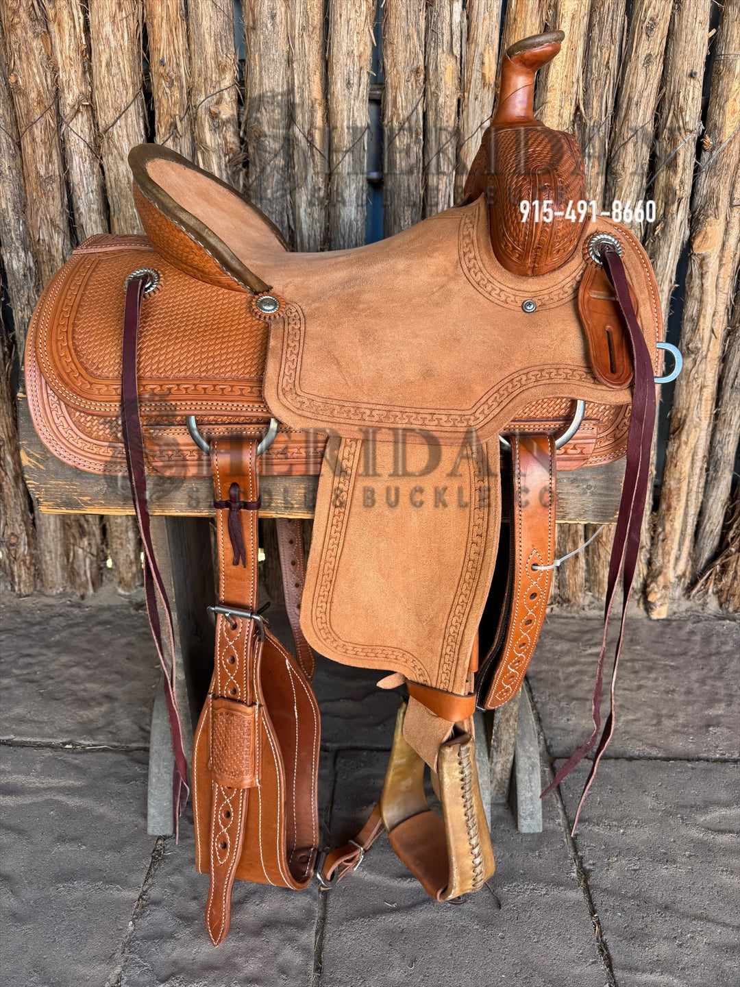 $830- 15" Sheridan Ranch Saddle