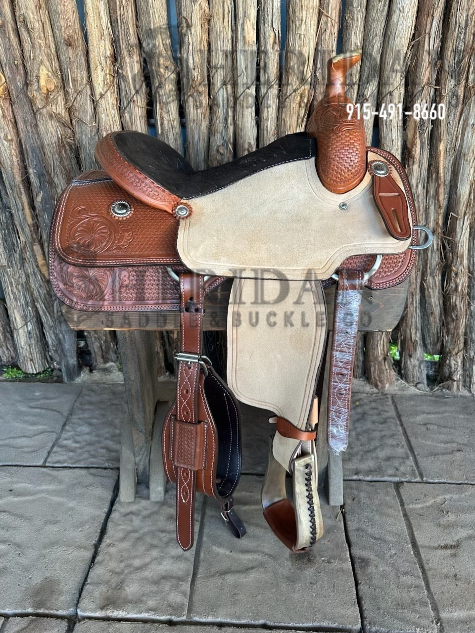 $900- 16" Sheridan Team Roper Saddle