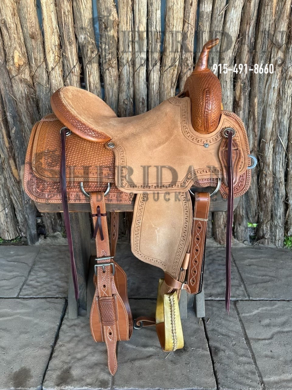$850 - 16" Sheridan Cutter Saddle
