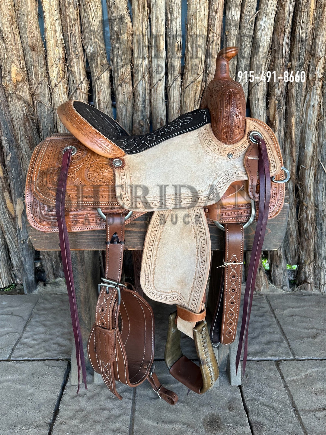 $850- 14" Sheridan Ranch Cutter Saddle