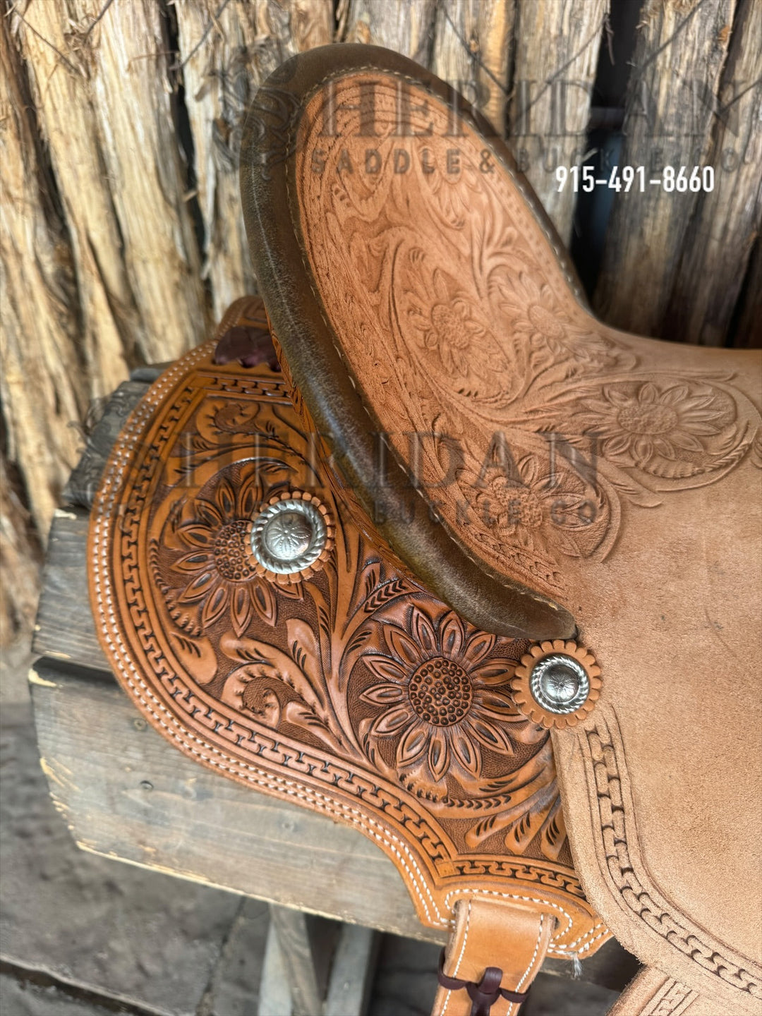 $990- 13.5" Sheridan Barrel Racing Saddle Tall Horn