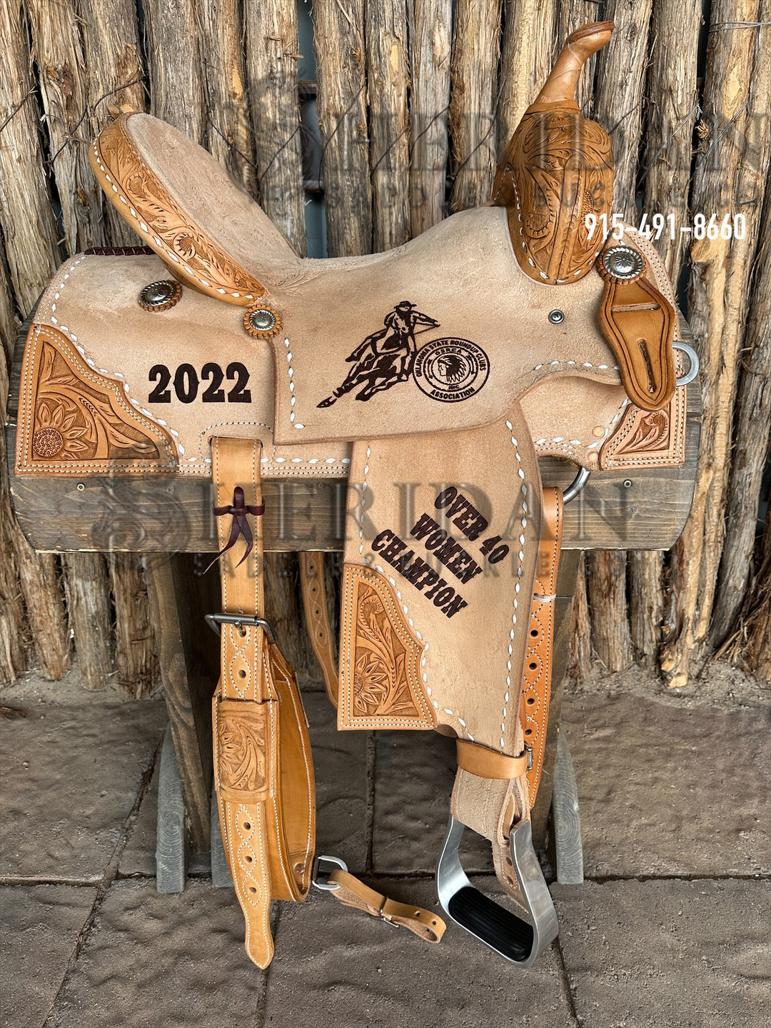 Sheridan Barrel Racing Saddle Patch Tooling
