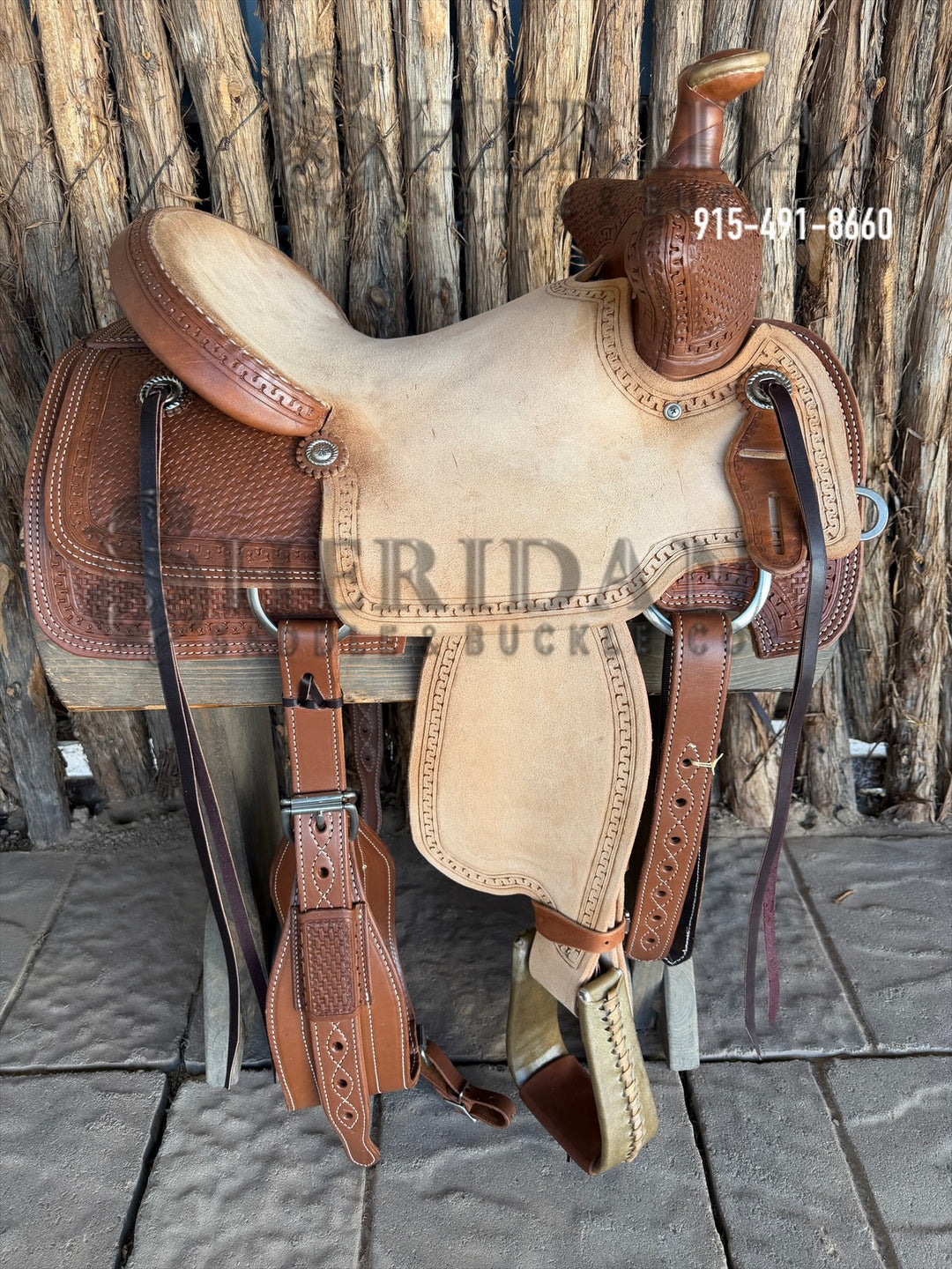 $850 - 16” Sheridan Beartrap Saddle