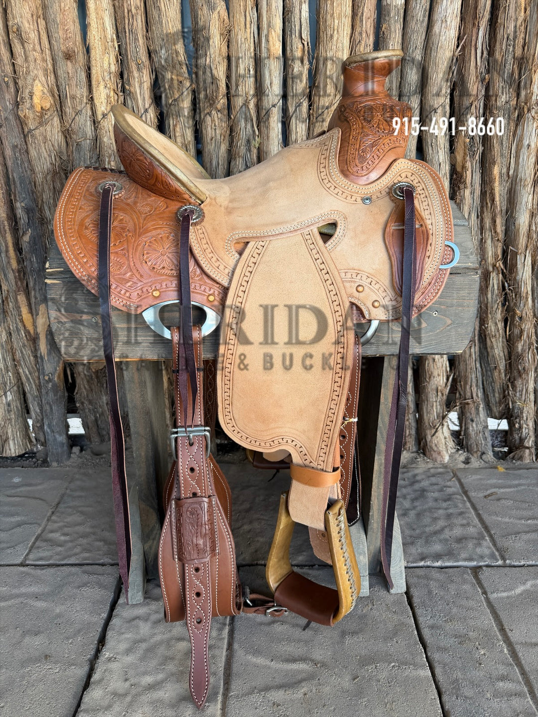 $950- 14" Sheridan Wade Saddle Strip Down